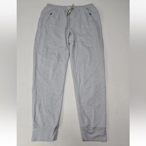 Vuori Ponto Performance Pants Dreamknit Stretch Gray Size L Men